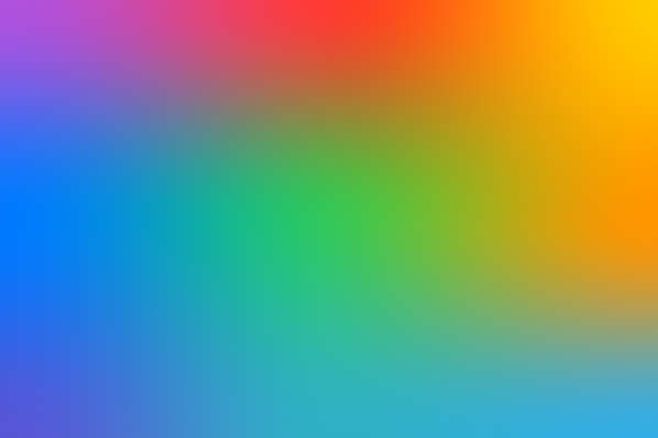 Example of a mesh gradient with nine colors